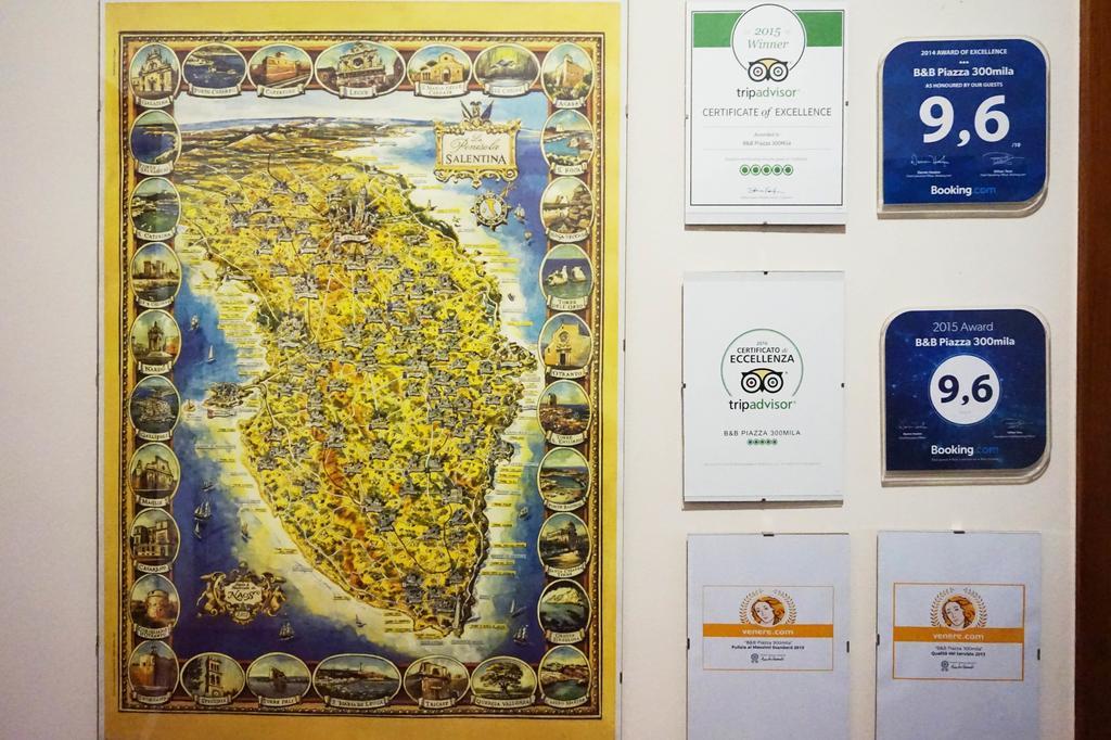B&B Piazza 300Mila Lecce Zewnętrze zdjęcie